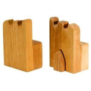 NWT Ostheimer Wooden Toys Castle 2 Parapets With 1 Portal